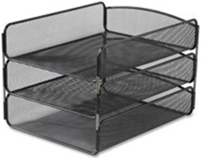 Alt view image 5 of 8 - Safco Triple Letter Tray Org 9-1/2"x11-3/4"x8" Blue 3271BU