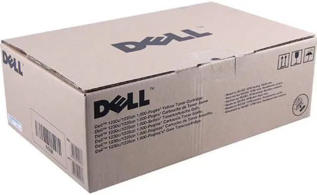 Alt view image 8 of 12 - DELL PRINTER ACCESSORIES F479K YELLOW TONER CARTRIDGE FOR