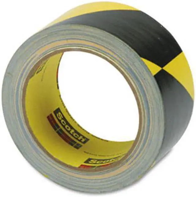 Alt view image 7 of 20 - Safety Stripe Tape 5700, 3 in X 36 Yd, Black/Yellow