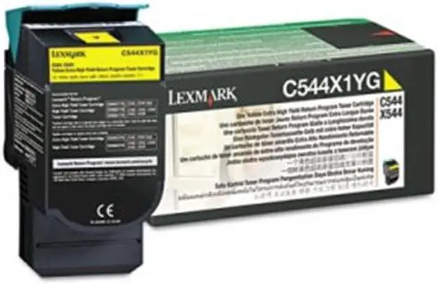 Main image of Lexmark Lexc544X1Yg Lexmark Br X544N - 1-Xhi Rtn Prog Yellow