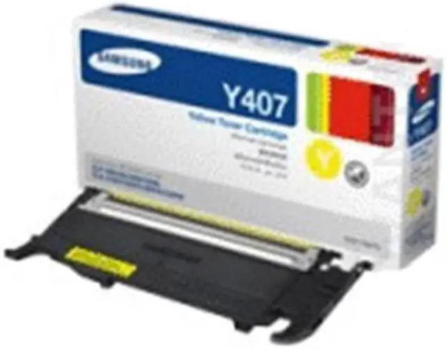Alt view image 4 of 8 - Yellow Toner Cartridge for Samsung CLT-Y407S CLP-320, CLP-320N, CLP-325, CLP-325W, CLX-3180, CLX-3185, CLX-3185FN, CLX-3185FW, CLX-3185N, Genuine Samsung Brand