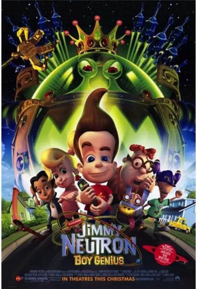 Main image of Pop Culture Graphics MOV194452 Jimmy Neutron Boy Genius Movie Poster, 11 x 17