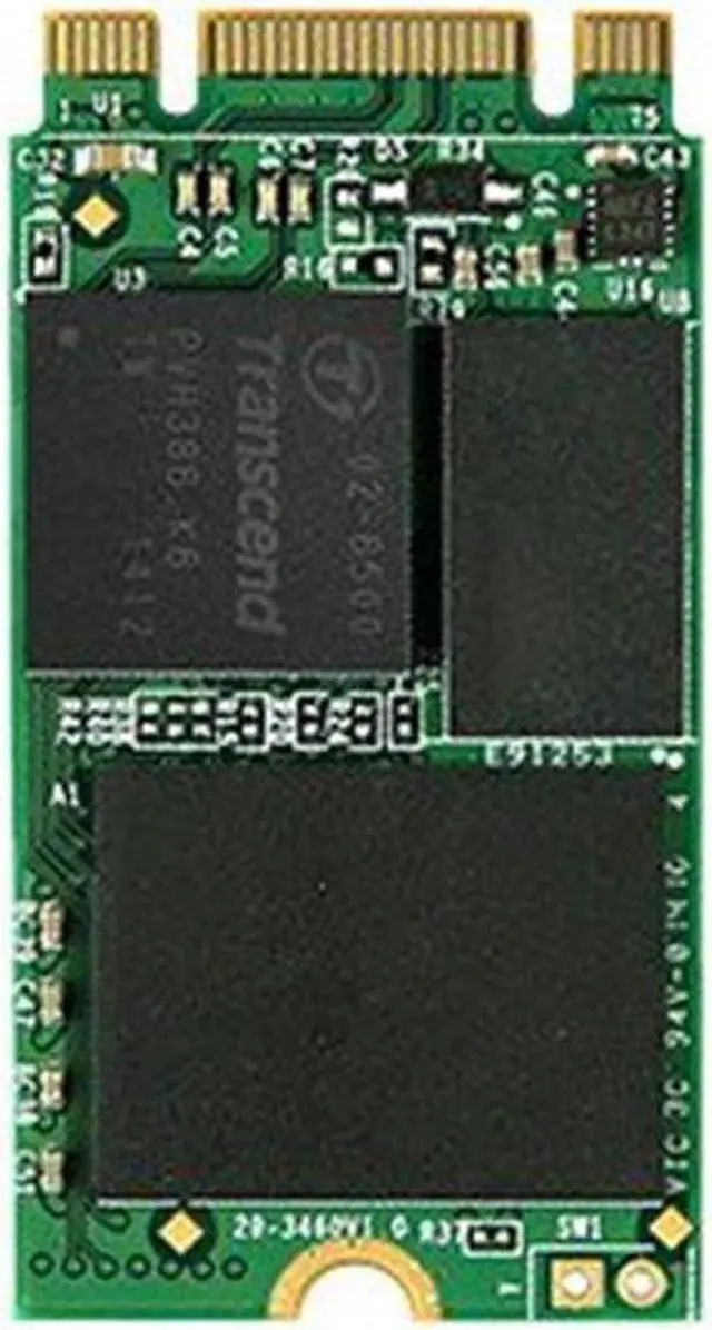 Alt view image 4 of 15 - Transcend 64GB M.2 NGFF 2242 42mm SATA III 6Gbps SSD MLC Flash Model TS64GMTS400S