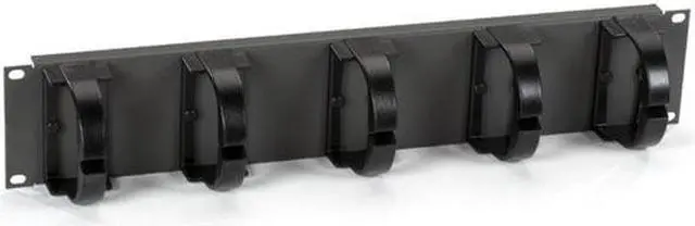 Main image of Black Box 39698 19In Horizontal 2U Rackmount Cable Ring Mgmt Pnl