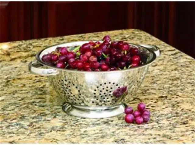 Alt view image 3 of 7 - Cookpro Stainless Steel Colander 5Qt Oversized Handles - 242