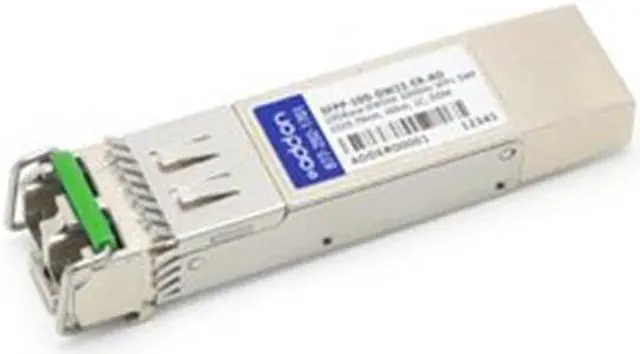 Main image of AddOn Juniper Networks Compatible TAA compliant 10GBase-DWDM 100GHz SFP+ Transceiver (SMF; 1545.32nm; 80km; LC; DOM)