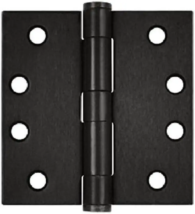 Main image of Deltana S44HD10B 4 x 4 in. Square Hinge Heavy Duty Steel - Oil Rubbed Bronze