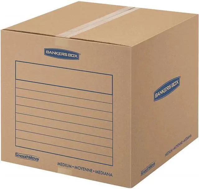 Alt view image 5 of 12 - Fellowes SmoothMove Basic Moving Boxes, Medium