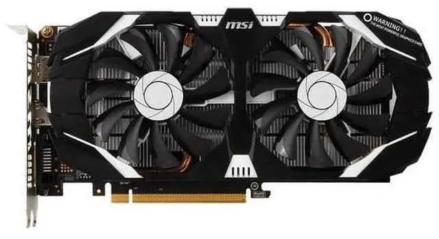 Main image of MSI NVIDIA GEFORCE GTX 1060 6GT OCV1 6GB GDDR5 DVI/HDMI/DisplayPort pci-e Video