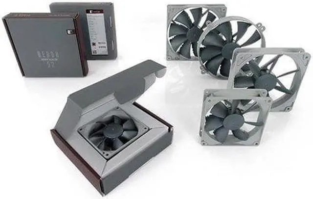 Alt view image 2 of 2 - Noctua NF-S12B redux 1200 120mm Quiet PC Computer Case Fan w/ 3-pin