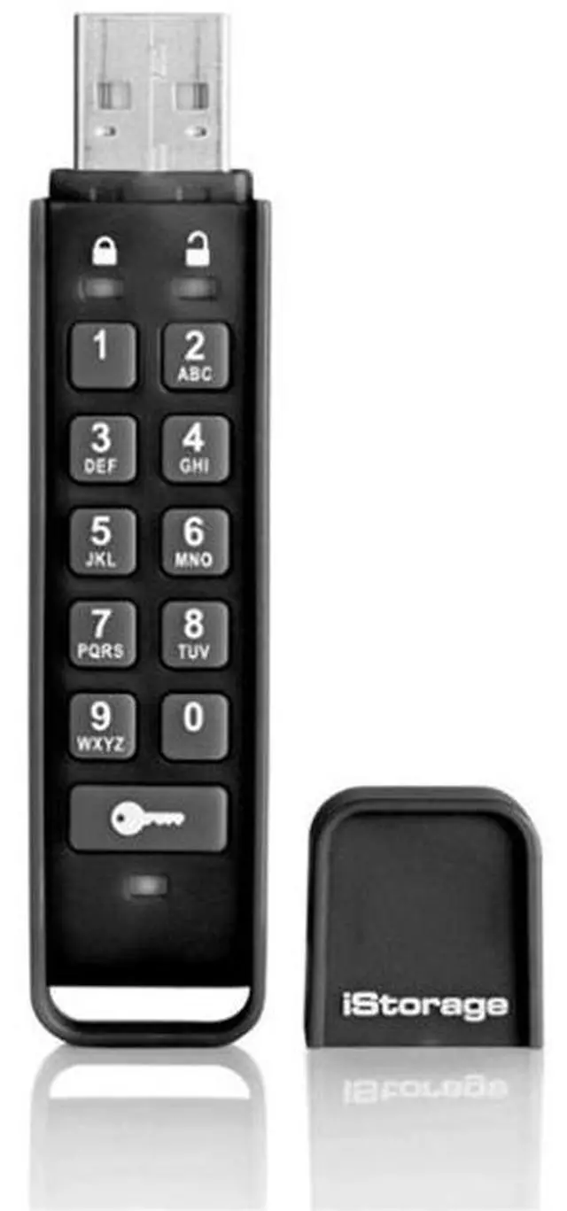 Alt view image 6 of 15 - iStorage datAshur Personal2 32GB Hardware Encrypted USB 3.0 Flash Drive AES-XTS 256-bit (IS-FL-DAP3-B-32)