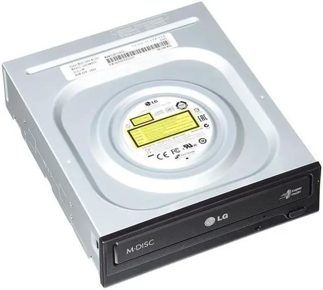 Main image of LG Electronics GH24NSC0R DVDRW 24X SATA with Cyberlink Software Black Retail Storage