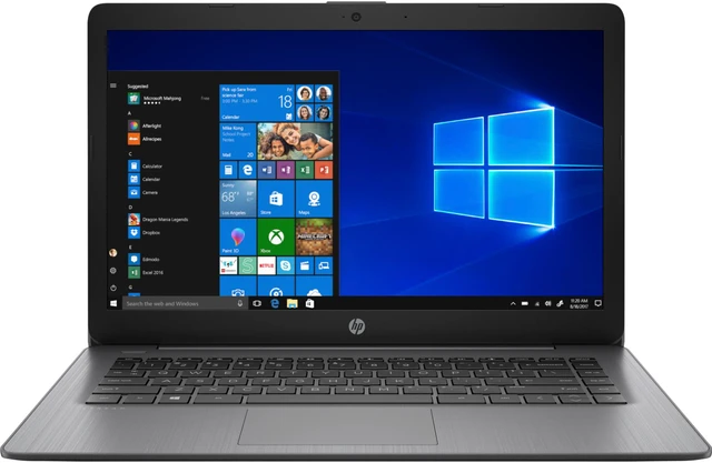 Alt view image 4 of 14 - HP Stream 14 Intel N4000 64GB 4GB Windows 10 Brilliant Black