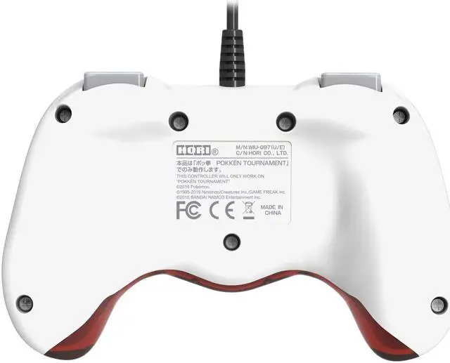 Alt view image 4 of 5 - Pokken Tournament Pro Pad Nintendo Wii-U Controller [Hori]