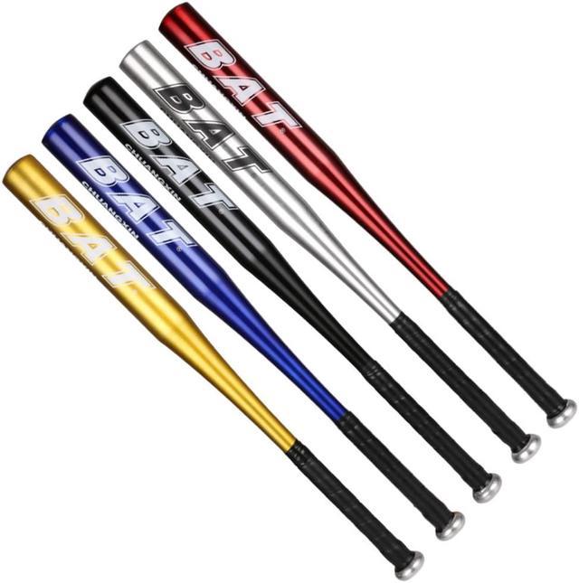 25 Inch Aluminum Baseball Bat Set - Ideal for Softball, Self Defense, and  Batting Practice with Glove and Baseballs CS0025