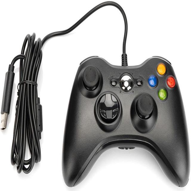 Rædsel klap koks Wired Xbox 360 Controller Gamepad Joystick USB For PC Compatible With Xbox  360 / Slim Windows 7 8 10 11 Gamepad Xbox 360 Accessories - Newegg.com