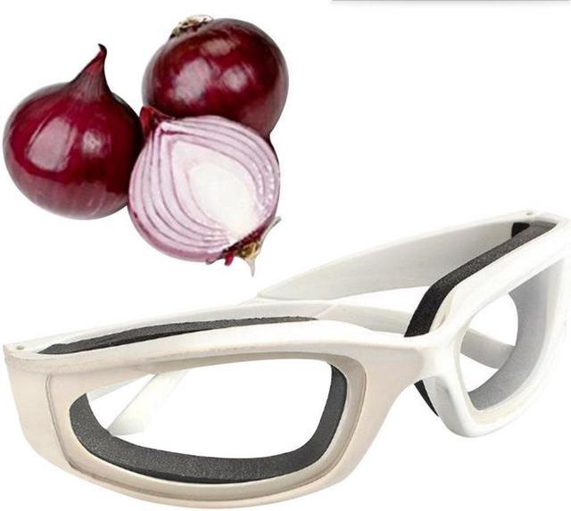 Tears Free Onion Chopping Goggles Glasses Eye Protector Kitchen Gadget Tool  Purple