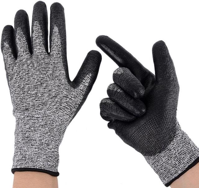 Cut Resistant Gloves Work Gloves Level 5 Hand Protection Gloves for Women  and Men - Gloves for Kitchen, Gardening, Carpentry