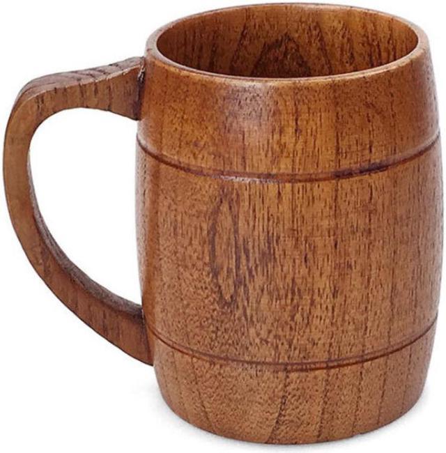 Wood Mug Wood Mugs Wood Cup Wood Coffee Mug Wooden Cup Natural Wood Coffee  Tea Beer Milk Mug 