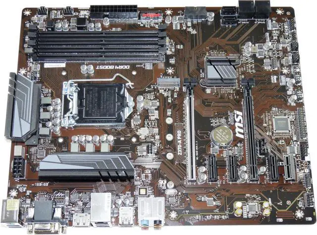 Alt view image 7 of 12 - MSI Z370-A PRO INTEL 8TH GEN ATX DDR4 64GB 2PCIEX16 CFX M.2 DSUB DVI DP USB3.1