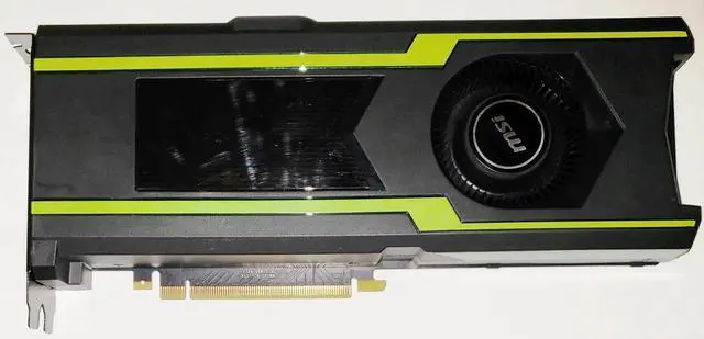 Alt view image 9 of 13 - MSI GTX 1080 TI AERO 11G GeForce GTX 1080 Graphic Card - 1.48 GHz Core - 1.58 GHz Boost Clock - 11 GB GDDR5X - PCI Express 3.0 x16
