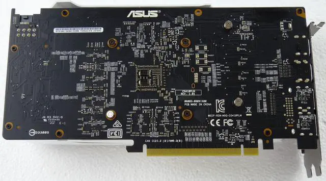 Alt view image 9 of 9 - ASUS GeForce GTX 1060 DUAL-GTX1060-O3G 3GB 192-Bit GDDR5 PCI Express 3.0 HDCP Ready Video Card