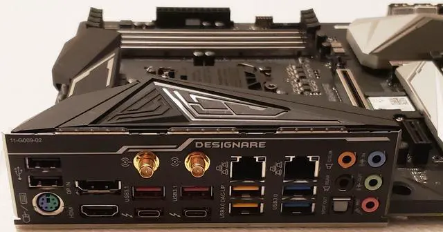 Alt view image 4 of 8 - GIGABYTE Z390 DESIGNARE LGA 1151 (300 Series) Intel Z390 HDMI USB 3.1 ATX Intel Motherboard