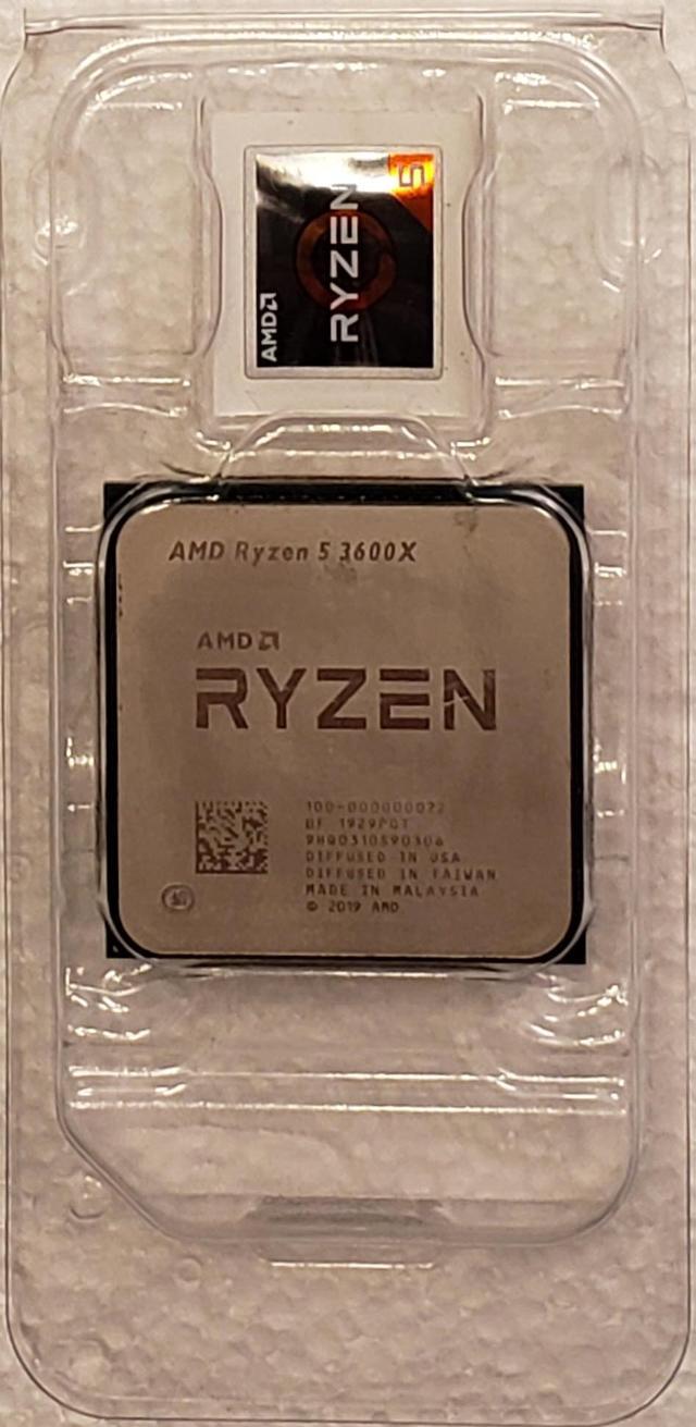 Refurbished: AMD RYZEN 5 3600X 6-Core 3.8 GHz (4.4 GHz Max Boost