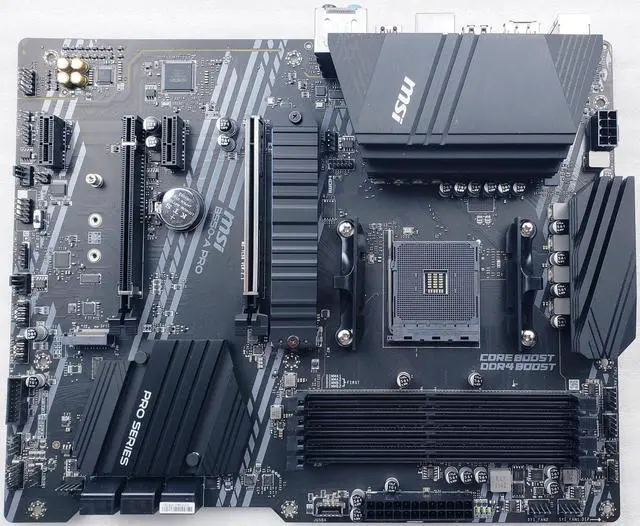Alt view image 8 of 11 - MSI B550-A PRO ProSeries Motherboard (AMD AM4, DDR4, M.2, USB 3.2, HDMI/DP, ATX)