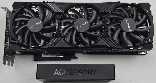 Alt view image 2 of 12 - PNY NVIDIA GeForce RTX 4070 Ti SUPER Graphic Card - 16 GB GDDR6X - 7680 x 4320 - 2.34 GHz Core - 2.63 GHz Boost Clock - 256 bit Bus Width - PCI Express 4.0 x16 - DisplayPort - 3 x DisplayPort - ...