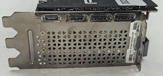Alt view image 7 of 12 - PNY NVIDIA GeForce RTX 4070 Ti SUPER Graphic Card - 16 GB GDDR6X - 7680 x 4320 - 2.34 GHz Core - 2.63 GHz Boost Clock - 256 bit Bus Width - PCI Express 4.0 x16 - DisplayPort - 3 x DisplayPort - ...