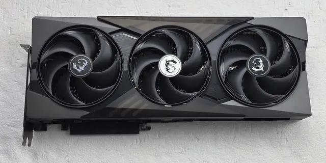 Alt view image 6 of 7 - MSI Gaming GeForce RTX 5080 16GB GDDR7 PCI Express 5.0 Graphics Card RTX 5080 16G GAMING TRIO OC