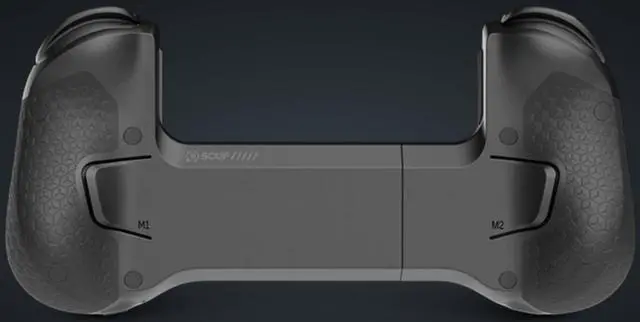 Alt view image 2 of 4 - SCUF NOMAD BLACK Mobile Gaming Controller for iPhone and compatible with iOS 16+ Customizable Rear Paddles, Anti-drift Thumbsticks, Performance Grip, Ergonomic Design, Model 603-178-01-001-NA