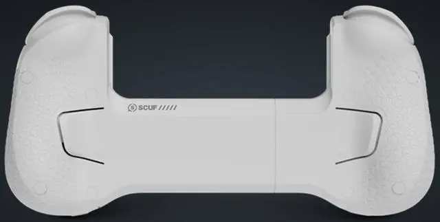 Alt view image 2 of 3 - SCUF NOMAD WHITE Mobile Gaming Controller for iPhone and compatible with iOS 16+ 
Customizable Rear Paddles, Anti-drift Thumbsticks, Performance Grip, Ergonomic Design, Model 603-178-01-010-NA