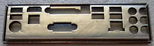 Alt view image 2 of 4 - I/O SHIELD BACKPLATE for ASUS ROG MAXIMUS VII HERO => MOTHERBOARD IS NOT INCLUDED!