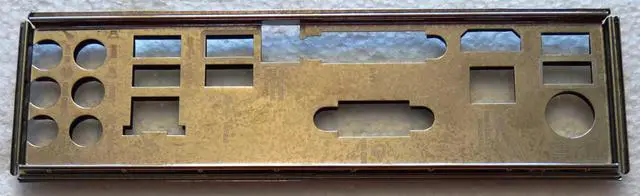 Alt view image 3 of 4 - I/O SHIELD BACKPLATE for ASUS ROG MAXIMUS VII HERO => MOTHERBOARD IS NOT INCLUDED!