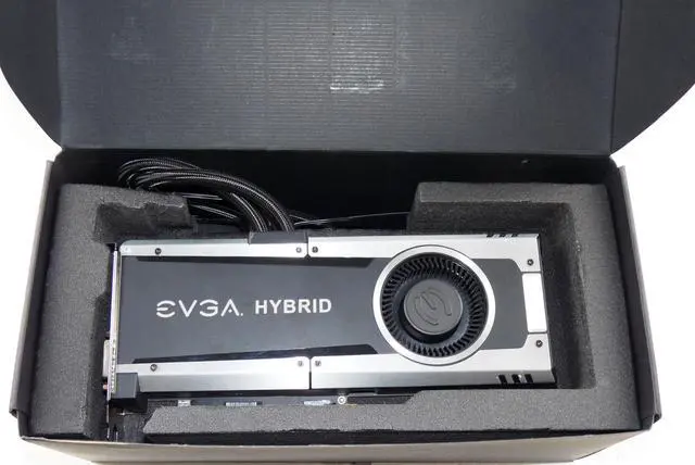 Alt view image 2 of 7 - EVGA GeForce GTX 1070 HYBRID GAMING, 08G-P4-6178-KR, 8GB GDDR5, LED, All-In-One Watercooling, DX12 OSD Support (PXOC)