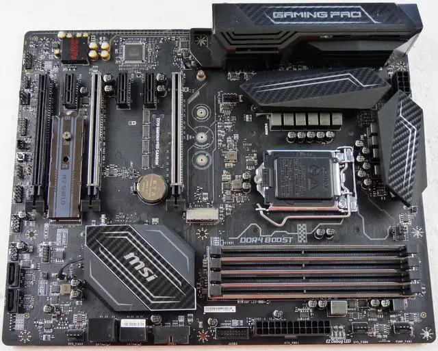 Alt view image 7 of 12 - MSI Performance Gaming Intel Z270 DDR4 HDMI USB 3 SLI ATX Motherboard