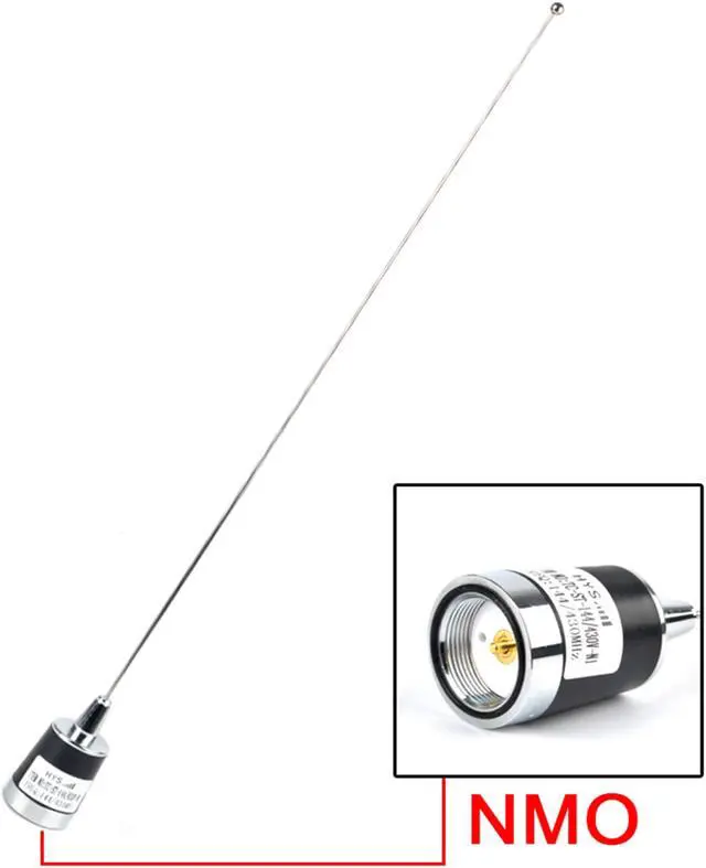 Alt view image 5 of 7 - HYS UHF/VHF 144/430MHz Dual Band NMO Antenna 100W Antenna NMO Mount Cable For Motorola Kenwood Icom Vertex Blackbox HYT Hyte Car Mobile Radio