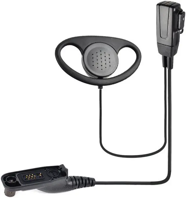 Main image of Headphone Ear Loop Earpiece PTT for Motorola APX4000 APX2000 APX6000 XPR6300 DP4800 DP3400 XIR P8200 P8268