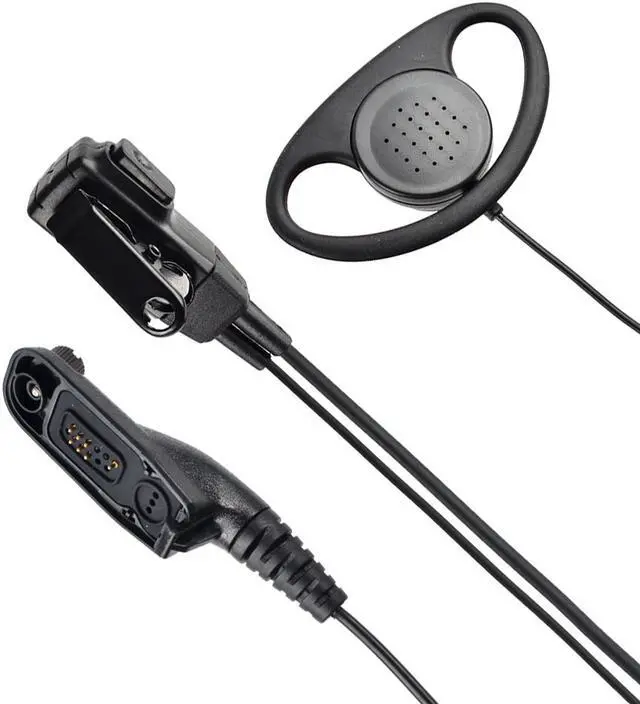 Alt view image 3 of 7 - Headphone Ear Loop Earpiece PTT for Motorola APX4000 APX2000 APX6000 XPR6300 DP4800 DP3400 XIR P8200 P8268