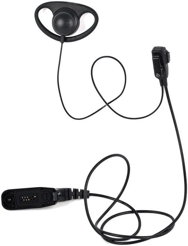 Alt view image 5 of 7 - Headphone Ear Loop Earpiece PTT for Motorola APX4000 APX2000 APX6000 XPR6300 DP4800 DP3400 XIR P8200 P8268