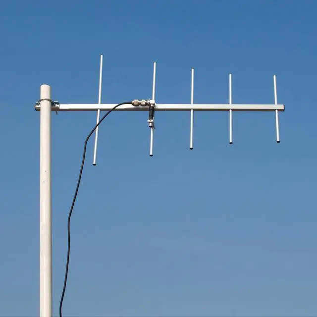 Alt view image 2 of 6 - HYS Yagi Antenna UHF 400-470mhz 9 dBi High Gain Base Radio Station Antenna For BaoFeng Yaesu Motorola Radio Walkie Talkie