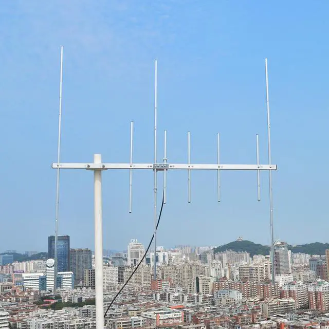 Alt view image 5 of 5 - HYS Yagi Antenna Dual Band 9.5/11.5dBi VHF/UHF Antenna for Baofeng Yaesu Kenwood Radio Mobile radio Repeater Base stations