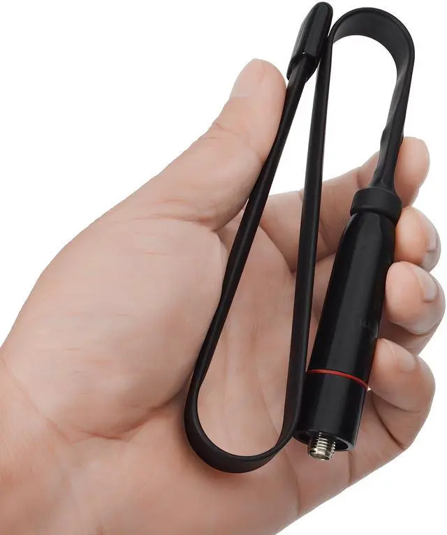 Alt view image 3 of 5 - HYS CS Tactical Antenna SMA-Female VHF/UHF Ham Radio Antenna For Baofeng UV5R UV82 888S Walkie Talkie