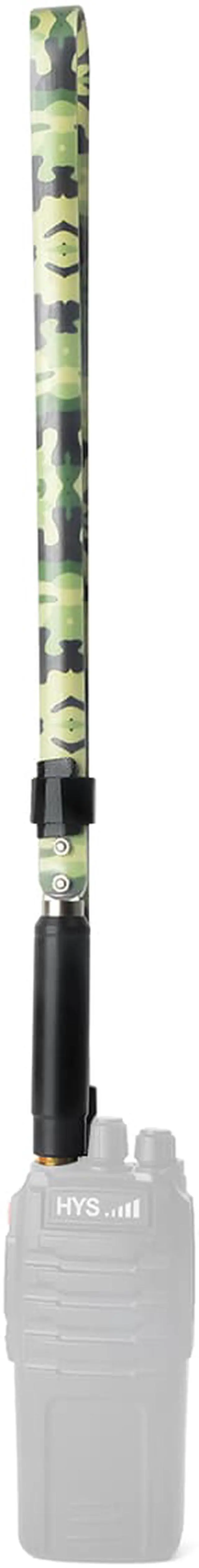 Alt view image 3 of 6 - SMA-Female Dual Band Antenna 144/430Mhz Foldable CS Tactical Antenna For Kenwood Baofeng UV-82 UV-5R Walkie Talkie Ham Radio