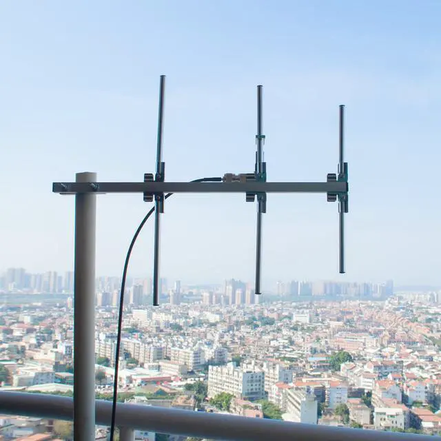 Alt view image 6 of 6 - HYS 7dBi Yagi Antenna UHF 400-470Mhz Foldable Outdoor Antenna  for Baofeng Motorola Yaesu Kenwood Mobile  Radio Transceiver
