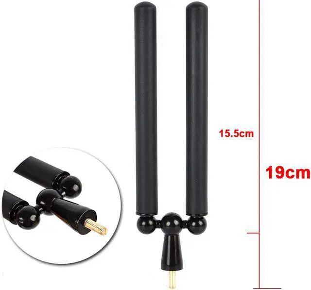 Alt view image 5 of 6 - HYS VHF UHF Dual Band Antenna Magnetic Mount Antenna with SMA-Female RG58 Coaxial Cable for Kenwood Linton BAOFENG UV5R