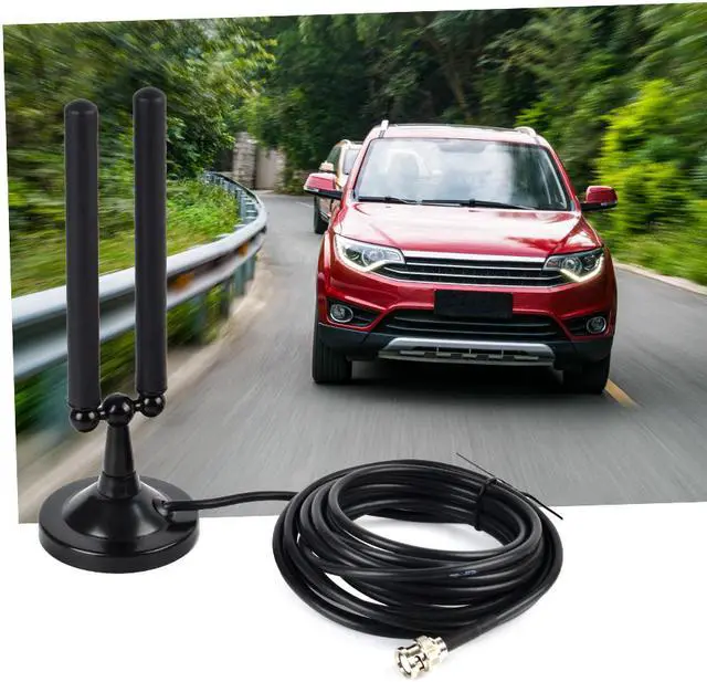 Alt view image 6 of 6 - HYS 3dBi 433Mhz Antenna BNC Male Connector Magnetic Base Antenna with 5M(16Ft)/RG-58 for 433Mhz Handheld Ham Radio/Device
