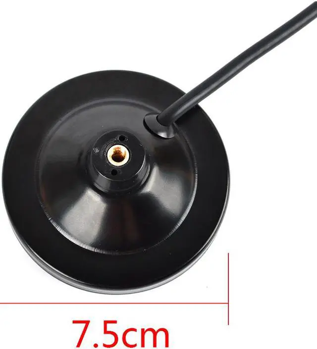 Alt view image 2 of 6 - HYS VHF UHF Dual Band Antenna Magnetic Mount Antenna with SMA-Female RG58 Coaxial Cable for Kenwood Linton BAOFENG UV5R